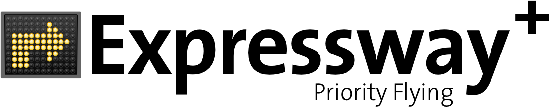 Expressway Plus - Priority Flying - Graphics (1200x304), Png Download