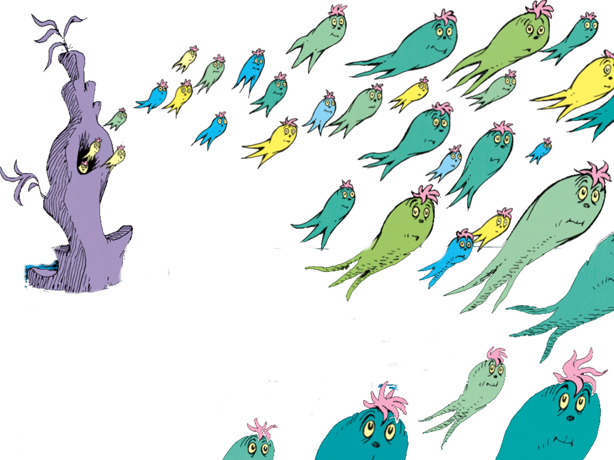 Bloog Dr Seuss (2000x1500), Png Download