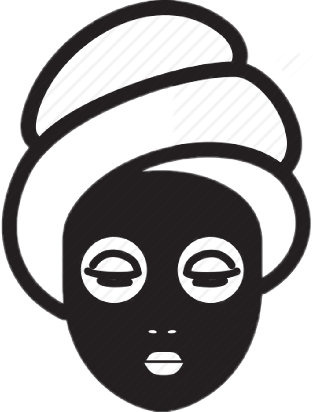 #spa #beauty #girl #icon #black #instagram #stories - Instagram Story Girl Icon (1024x1349), Png Download