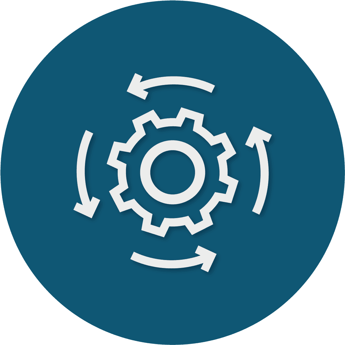Logic Plus Icon Seamless Process - Hi Tech Gears Logo (1250x1250), Png Download