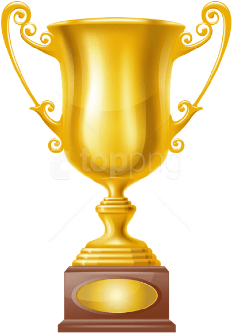 Free Png Download Gold Trophy Transparent Clipart Png - Trophy Clipart Transparent Background (480x689), Png Download