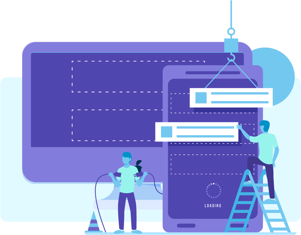 Hero Illustration - Website Maintenance (960x816), Png Download