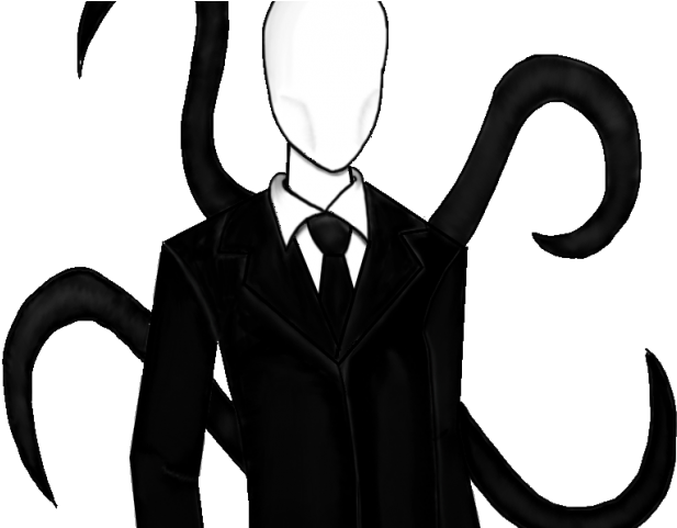 Slenderman Clipart Slender Man - Creepypasta Slenderman (640x480), Png Download