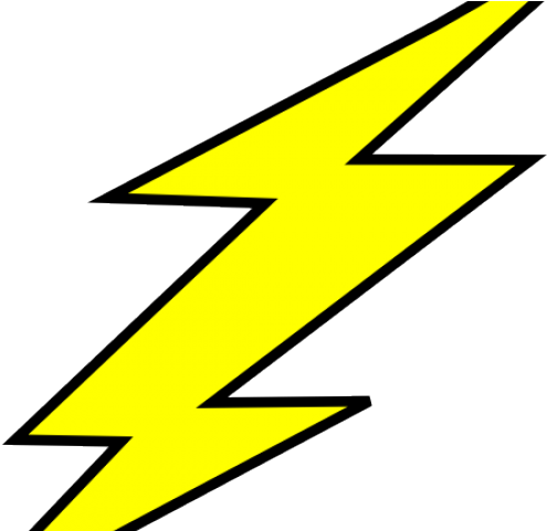Lightning Clipart Outline - Clip Art Lightning Bolt (640x480), Png Download