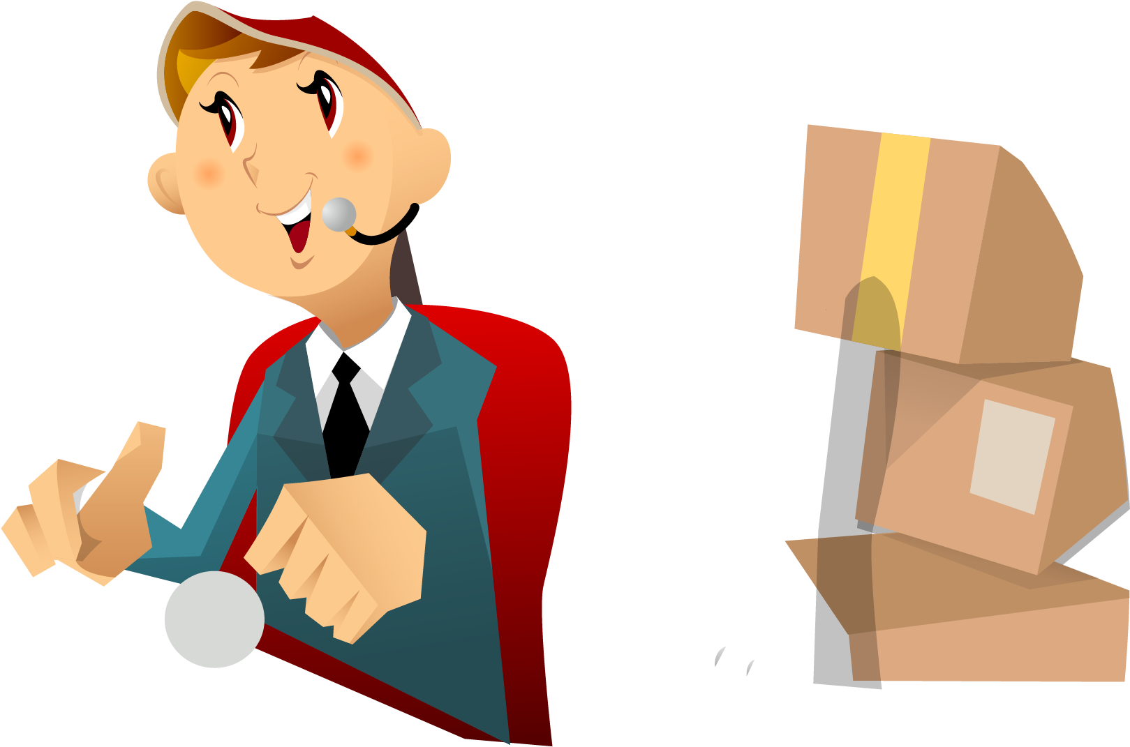 Business Clip Art Transprent Png Free Download Ⓒ - Driver Job Vector (1992x1400), Png Download