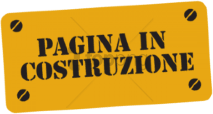 Free Png In Costruzione Png Image With Transparent - Pagina In Costruzione (850x465), Png Download