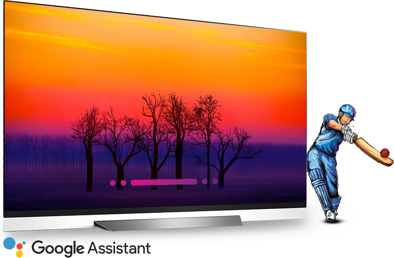 Lg Oled Tv Ai Thinq - Led-backlit Lcd Display (805x527), Png Download