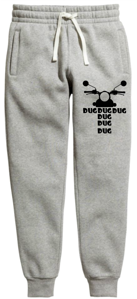 Dug Dug Grey Royal Enfield Official Joggers - H&m Men Grey Sweatpants (1000x1000), Png Download