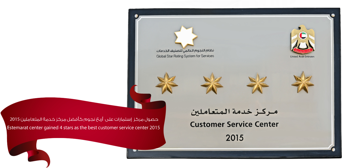 Estemarat Gained 4 Starts As The Best Customer Service - Diploma (1920x700), Png Download