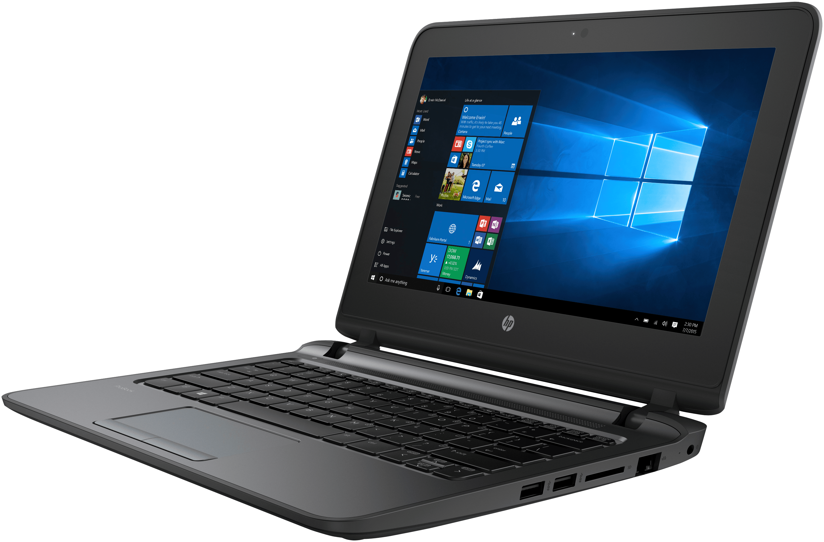 Loaded With Windows 10 Pro And Hp School Pack Tools, - Hp Probook 450 G4 15.6 (3235x2218), Png Download