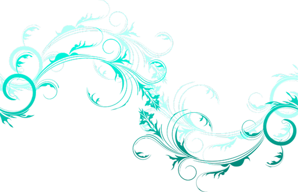 #swirls #swirly #floral #design #designs #borders #header - Pretty Swirl Design Transparent (1024x660), Png Download
