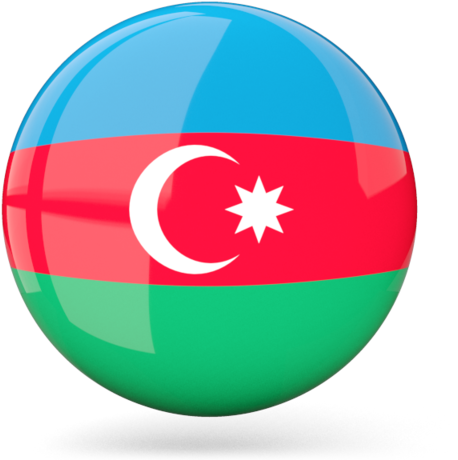 Azerbaijan Car Import Export - Azerbaijan Flag Png (640x480), Png Download