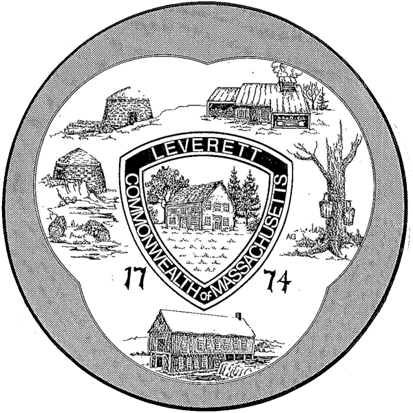 Leverett Town Seal - Leverett Ma Town Seal (600x600), Png Download