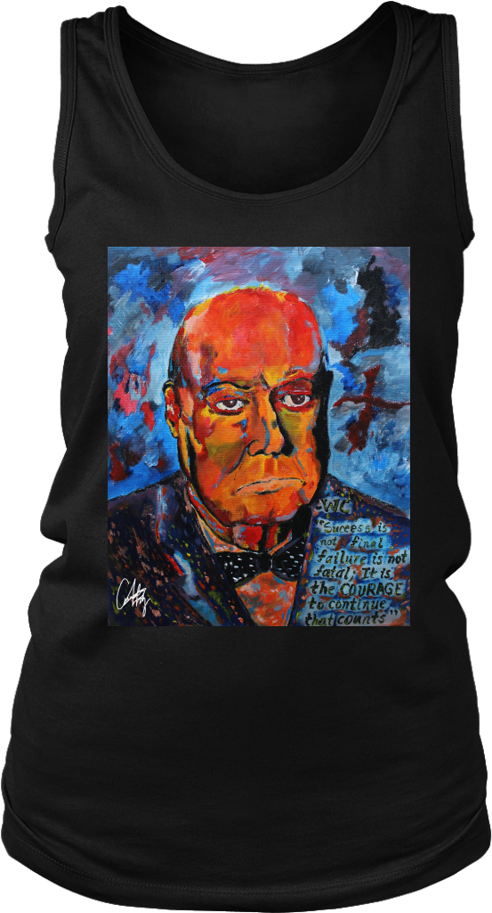 Winston Churchill Women's Tank - Greys Anatomy T Shirt Be Like (1024x1024), Png Download