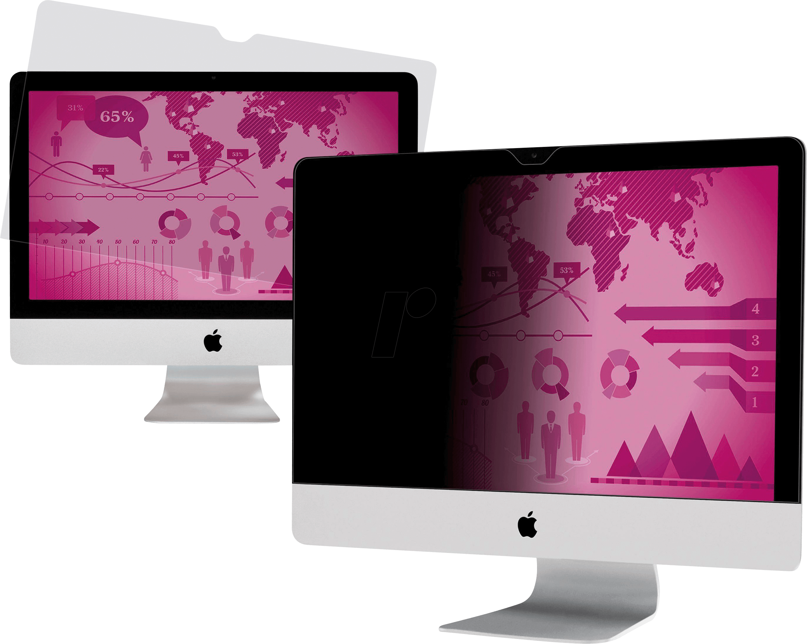 Hcmap001 Privacy Filter For Imac - Пленка Защиты Информации 3m (2747x2192), Png Download