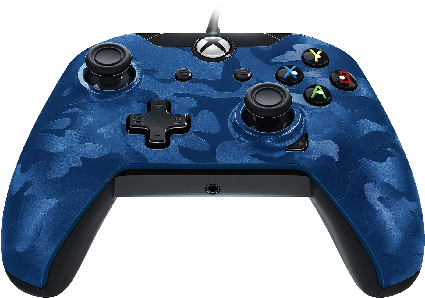 Steam Image - Xbox One Wired Controller Blue (1400x1400), Png Download