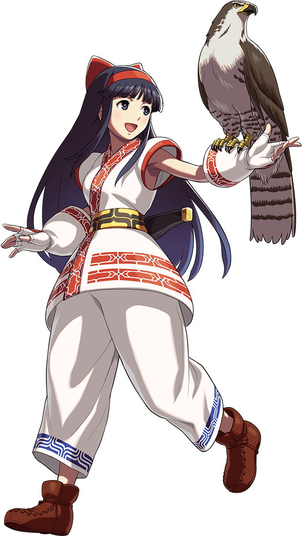 View Samegoogleiqdbsaucenao Heroine-nakoruru , - Snk Heroines Tag Team Frenzy Nakoruru (806x1156), Png Download