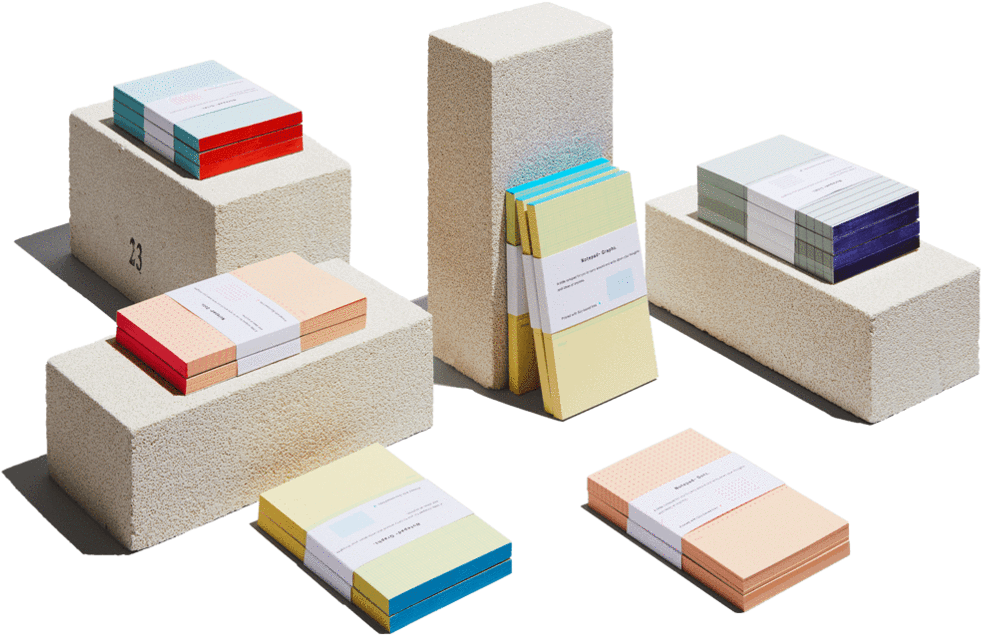 Pale Blue Grids Mini Notepad - Architecture (1296x1296), Png Download