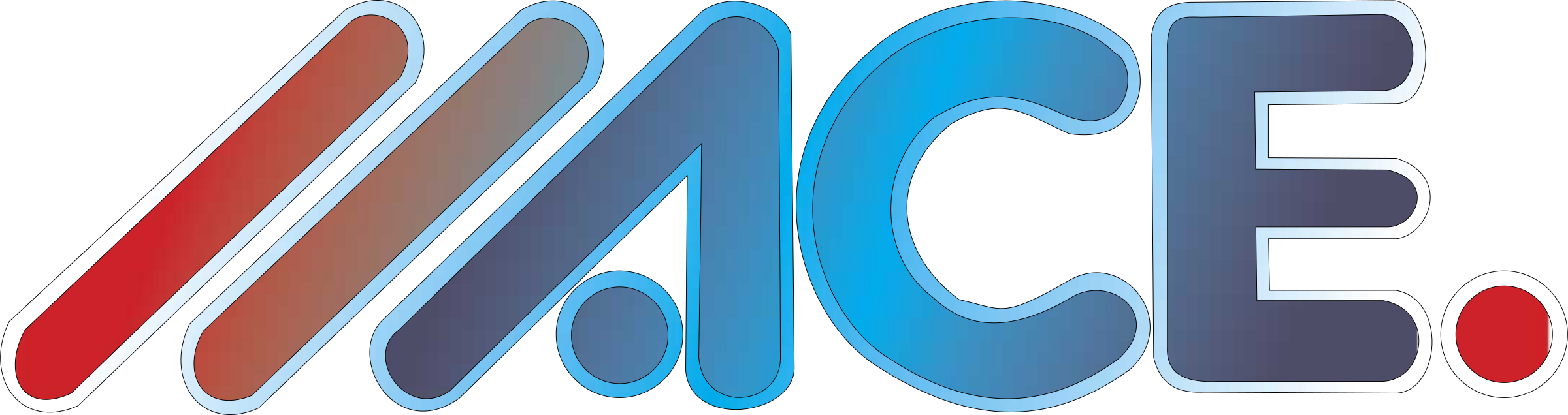 Ace Logo Png Transparent - Circle (2400x636), Png Download
