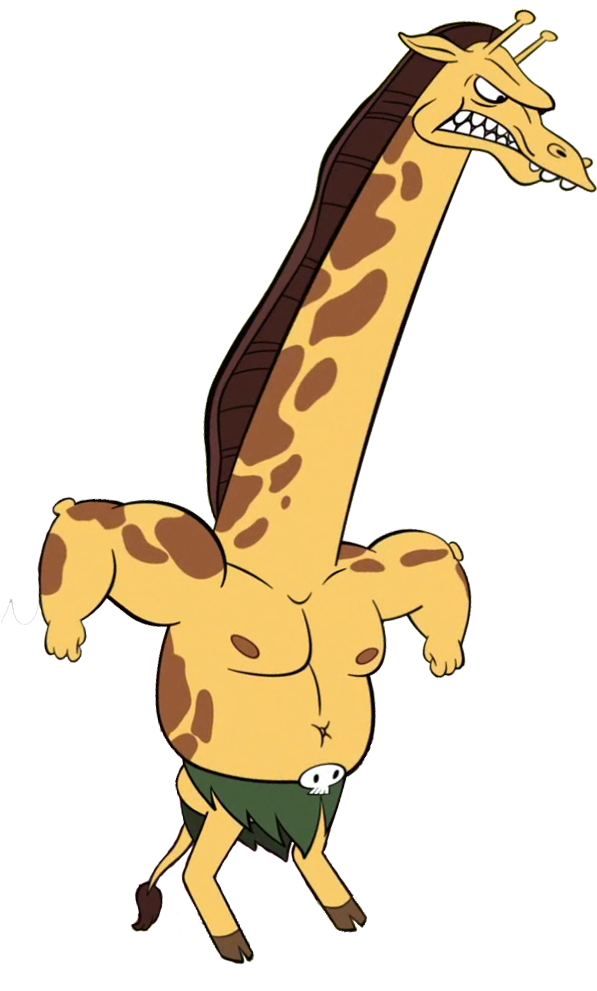 Giraffe Monster Star Vs The Forces Of Evil, Force Of - Star Vs The Forces Of Evil Giraffe (617x1026), Png Download