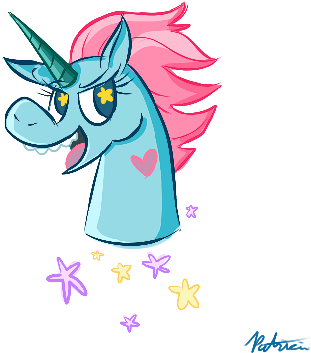 Star Vs The Forces - Star Vs Las Fuerzas Del Mal Pony Head (792x792), Png Download