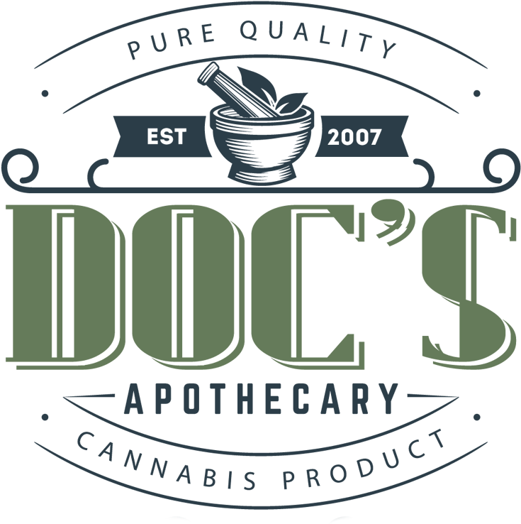 Docs Apothecary Recreational - Label (900x754), Png Download