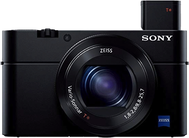 The Best Travel Vlogging Cameras In - Sony Cyber Shot Dsc Rx100 Iii (768x546), Png Download