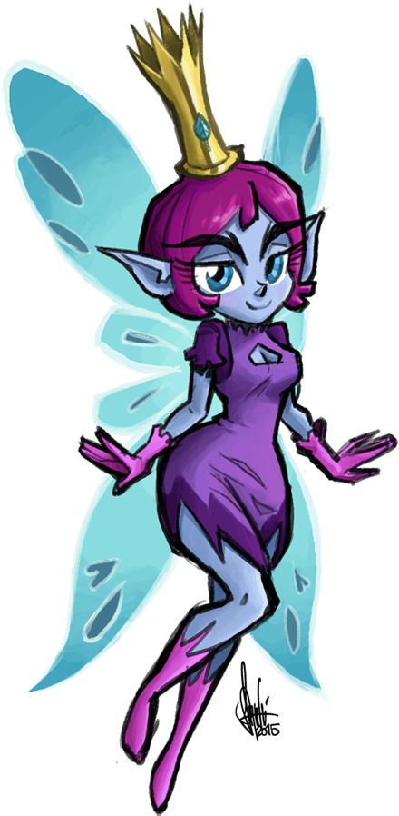 It's That Pixie Queen Who Liked Ferguson - Star Vs The Forces Of Evil Hentai Fairy (466x900), Png Download