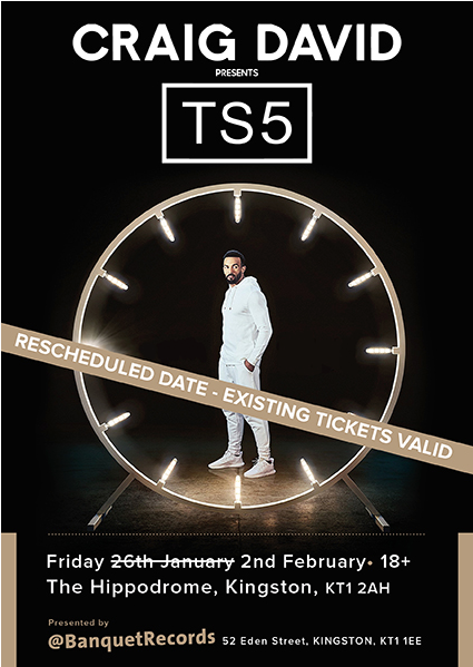 Cd260117 - Craig David The Time Is Now (598x598), Png Download