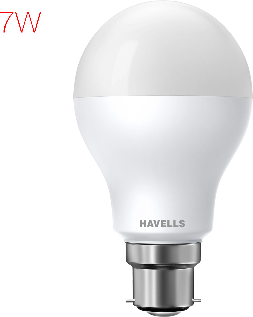 New Adore Led 7 W - Havells 10 Watt Led Bulb (1200x1140), Png Download