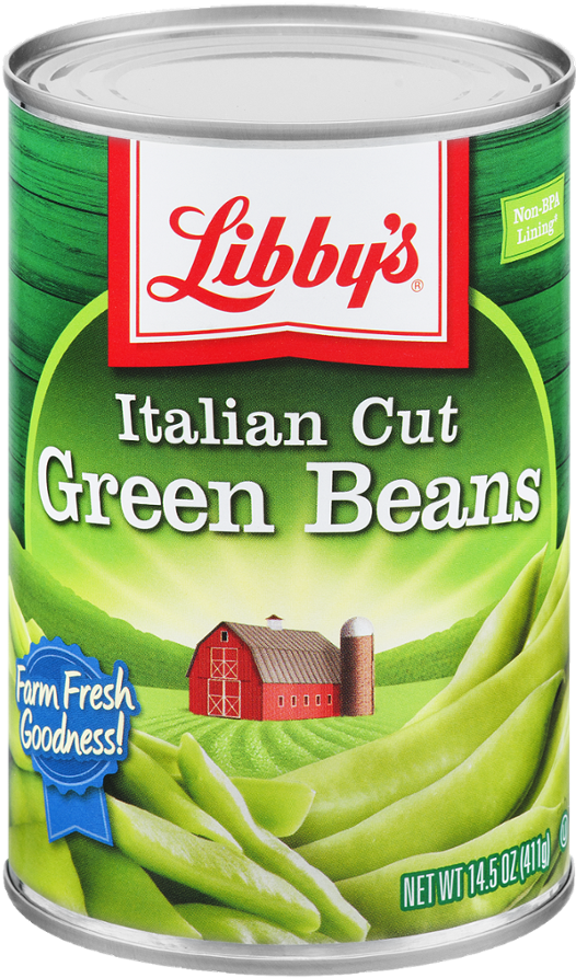Libby's Italian Cut Green Beans - Canned Beets (1000x1000), Png Download