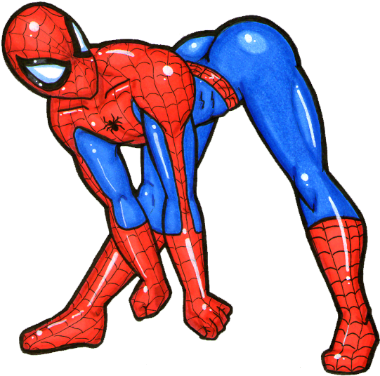 Twerking Spidey - Twerking Deadpool (677x639), Png Download