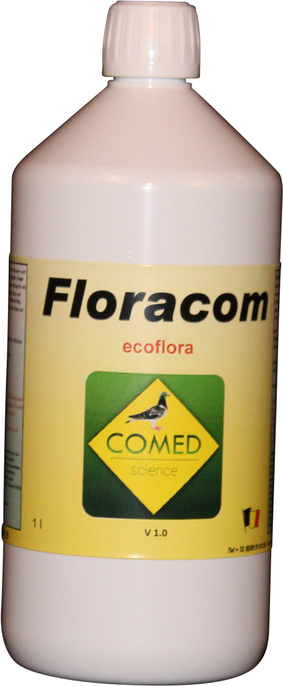 Floracom - Plastic Bottle (2421x2421), Png Download