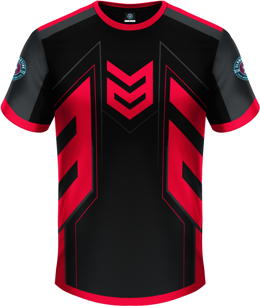 Archer Esports Short Sleeve Jersey - Active Shirt (851x1024), Png Download