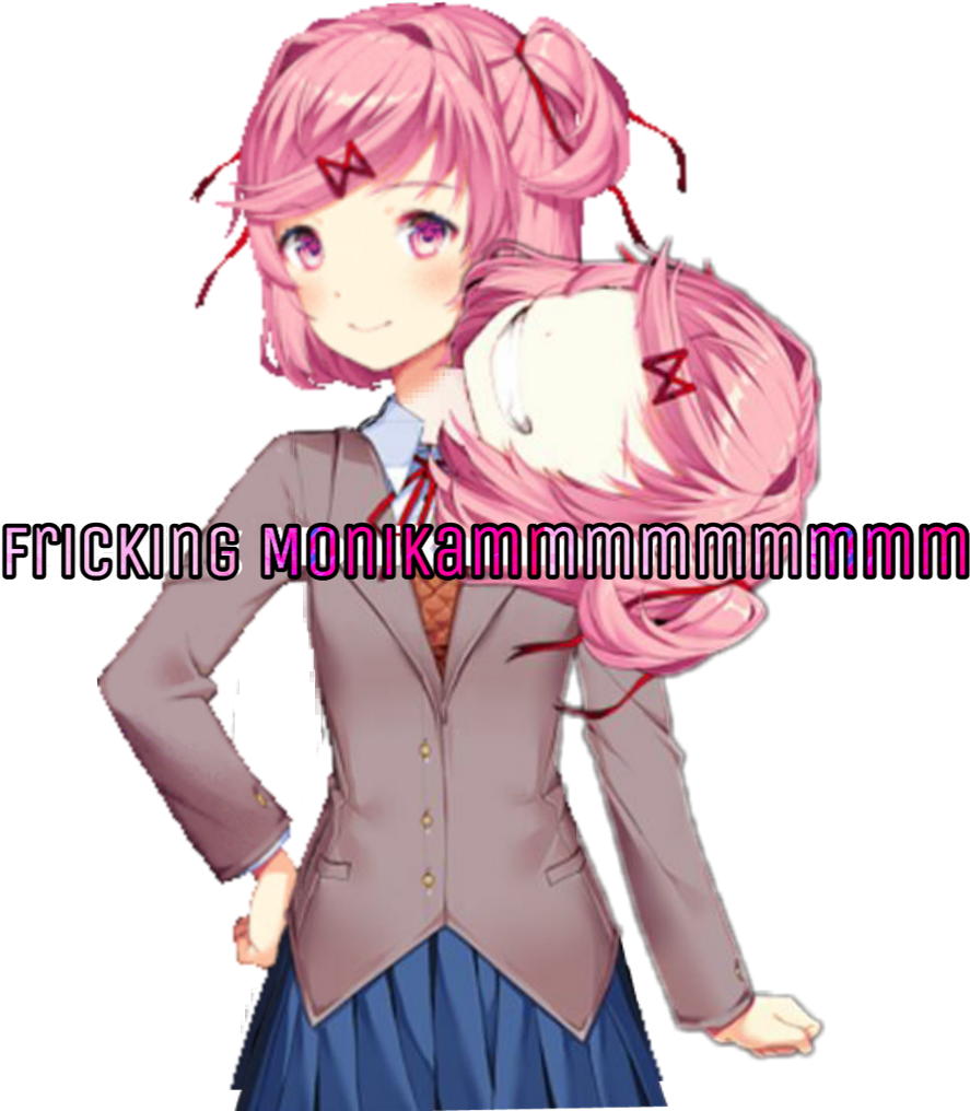 #natsuki #ddlc #neck - Doki Doki Natsuki Png (1024x1024), Png Download