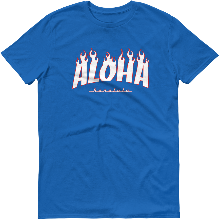 Aloha Tribe Aloha Flame Outline Mens Short Sleeve T - March For Our Lives Shirt (1000x1000), Png Download
