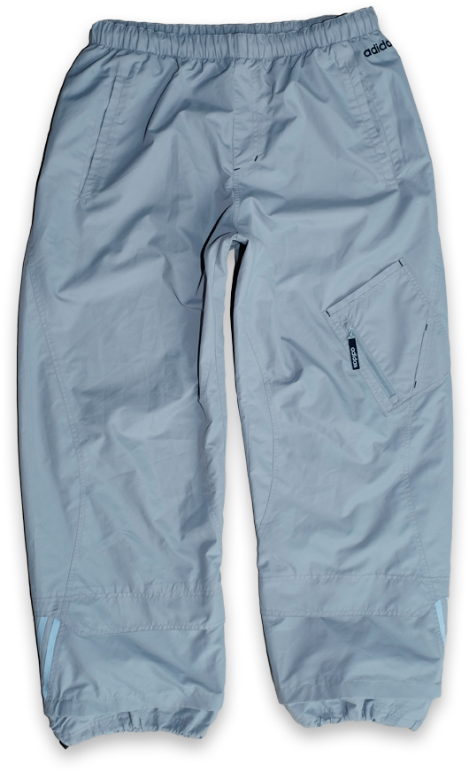 Vintage Adidas Baggy Trackpants Grey Vintage Klamotten - Pajamas (900x900), Png Download