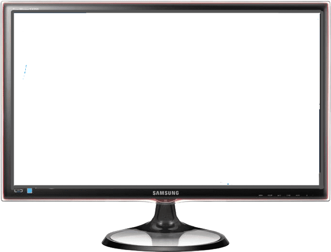 Led Television - Samsung S23a550h (700x535), Png Download