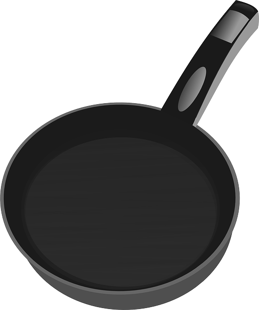 Cartoon Pan (535x640), Png Download