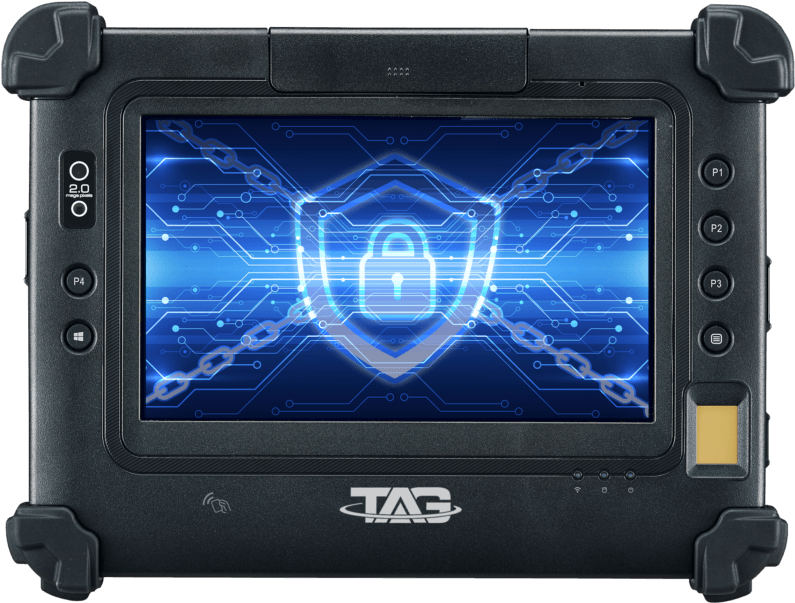 Tag Global Systems Produces The Tag Gd700, An Interactive - Tablet Computer (900x757), Png Download