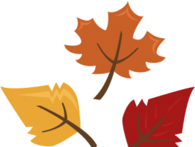 Autumn Leaves Clipart Falling Leaf - Fall Leaf Clipart Transparent Background (640x480), Png Download