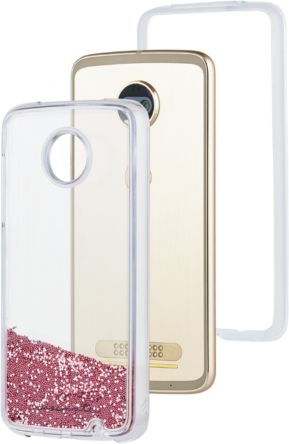 Waterfall Rose Gold Case For Motorola Moto Z2 Force, - Smartphone (1000x667), Png Download