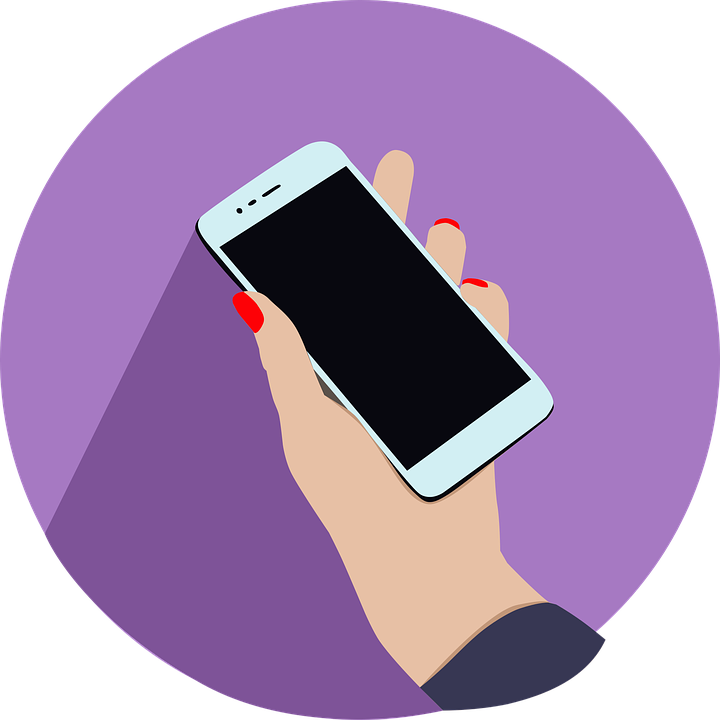 City Of Ontario V Quon - Mano Sosteniendo Celular Png (720x720), Png Download