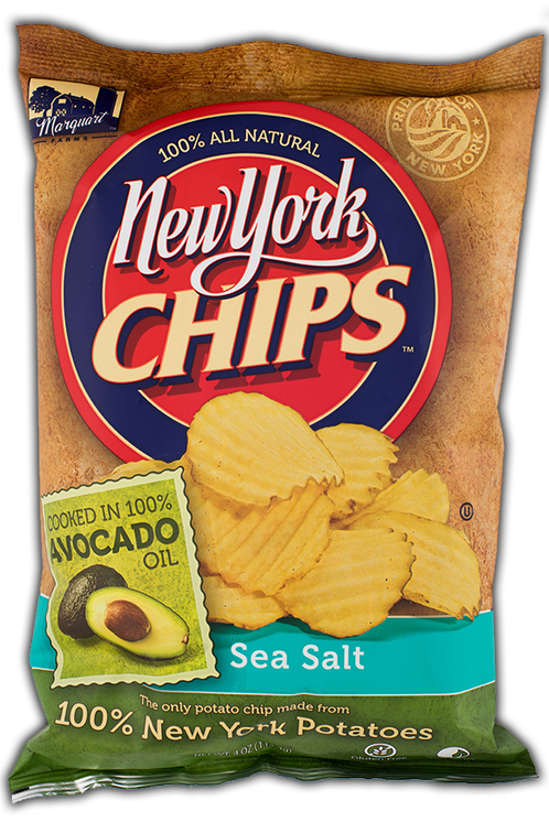 Party Size Original Avocado Oil Sea Salt Potato Chips, - Sandwich Cookies (498x746), Png Download