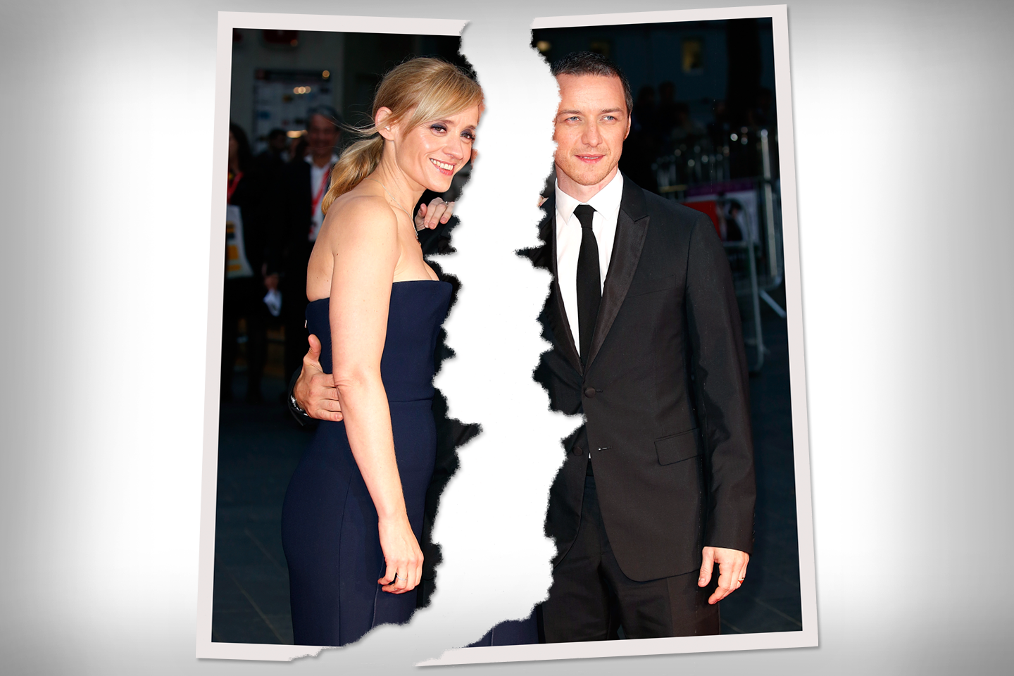 Annemarie Duff And James Mcavoy Mcavoy And Duff Were - Amber Heard And James Mcavoy (1440x960), Png Download