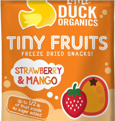 Fruit Water Splash Clipart Duck - Strawberry (640x480), Png Download