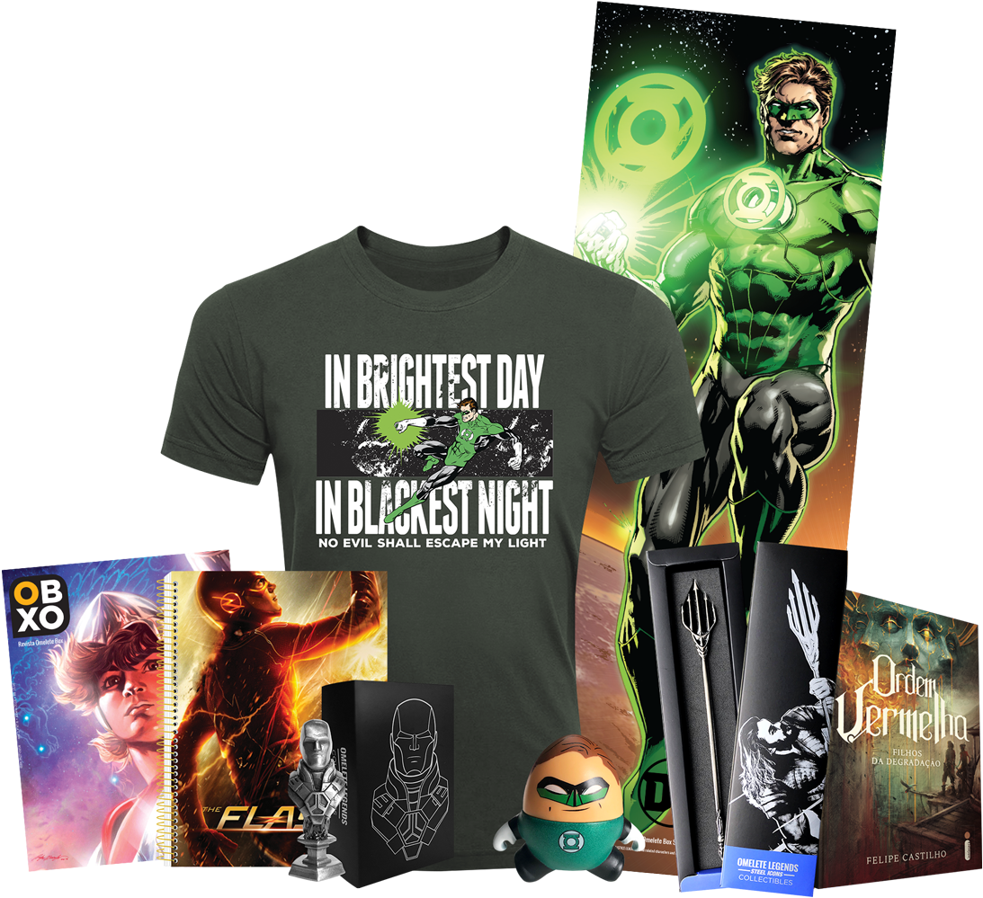 Omelete Box Janeiro - Omelete Box Abril 2018 (1200x1200), Png Download