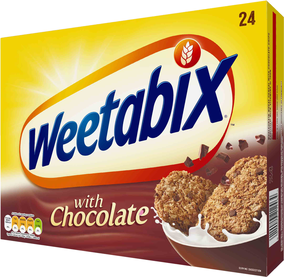 Weetabix Chocolate - Mini Chocolate Chip Weetabix (952x890), Png Download