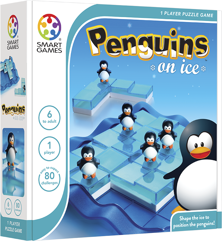 Pinguinos Hielo - Smart Games Penguins On Ice (1000x800), Png Download