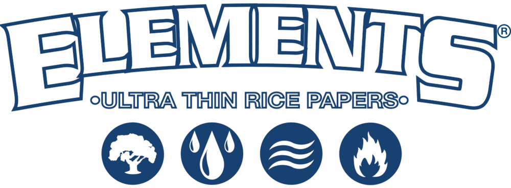 Elements Rolling Papers Logo (1000x368), Png Download